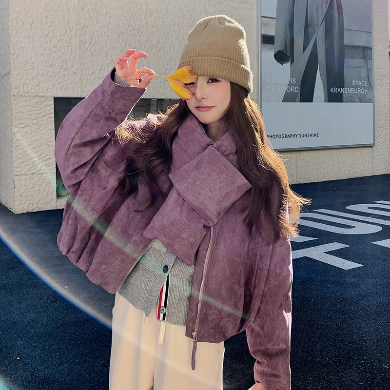 【现货】863-P235-K348围脖领保暖羽绒服（90绒），女装羽绒服，浙宝189