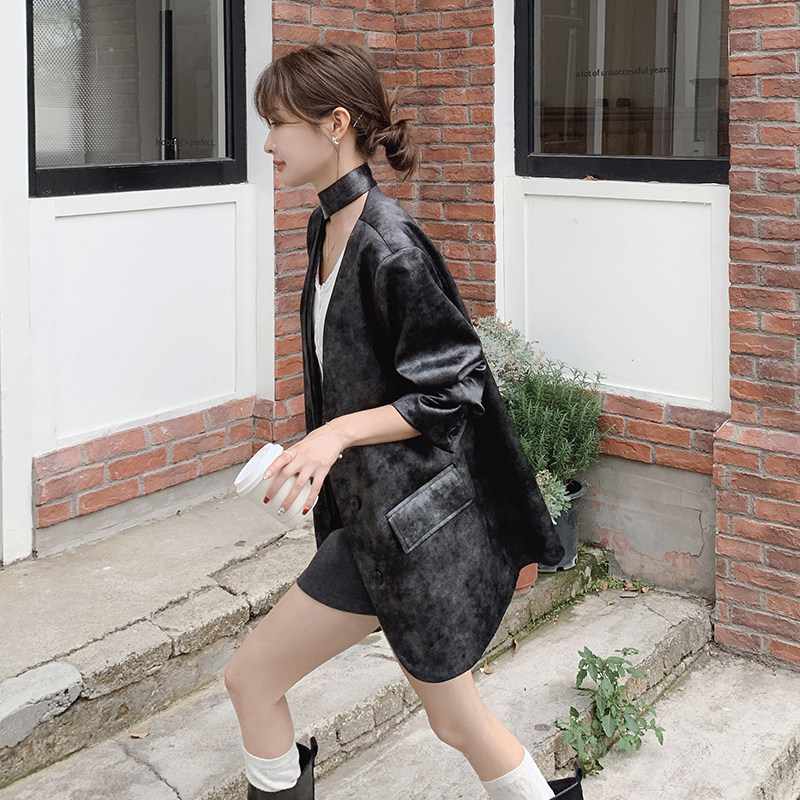 【现货】扎染领带可摘西服外套793-P155-K238,女装西装,浙宝189