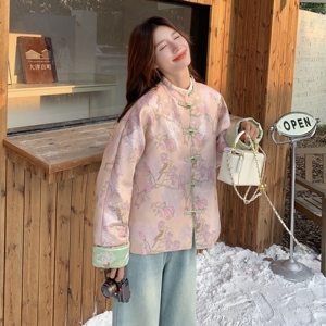【现货】90绒新中式羽绒服2607-P255-K358图片