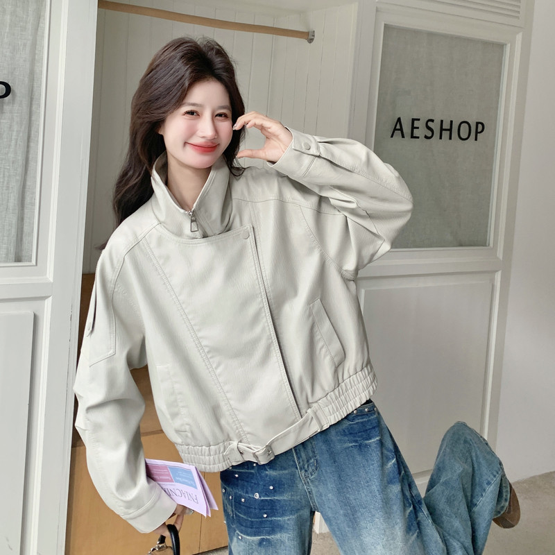 【现货】26春休闲百搭舒适皮衣8172-P165-K268,女装皮衣,浙宝189