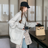 【现货】韩系高工艺木耳边口袋外套796-P165-K228，女装风衣，浙宝189