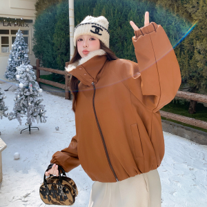 【现货】加绒加厚皮衣外套7919-P195-308,女装皮衣,浙宝189