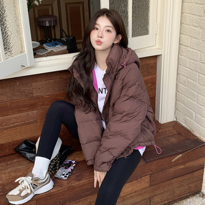 【现货】撞色连帽休闲羽绒服820-P215-K315图片