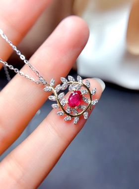 镀18k白金银饰空托