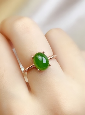 925纯银镀18k白金空托