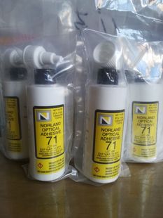 ADHESIVE OPTICAL NOA71美國紫外光學固化膠NORLAND