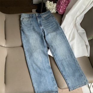 人手 型 后兜刺绣 体感锥形巨好裤 九分牛仔裤 解锁早春穿搭