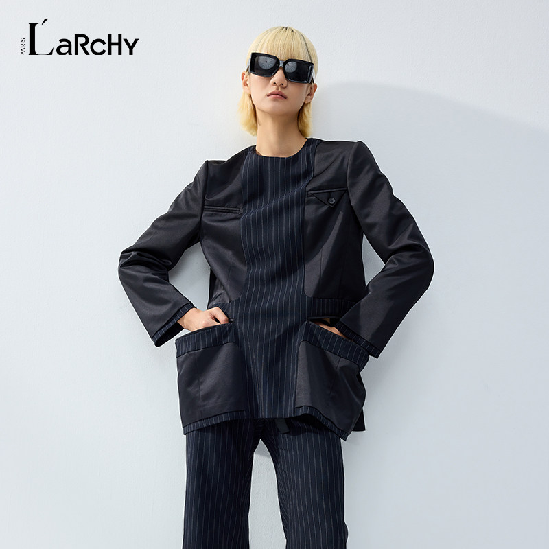 LARCHY2026春装结构中西装外套