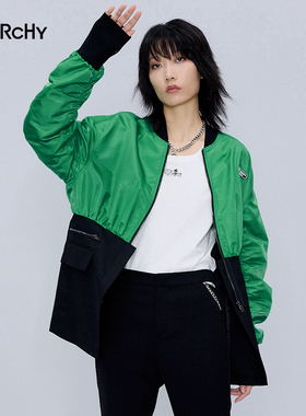 LARCHY来尔佳昵2024春装圆领修身T恤