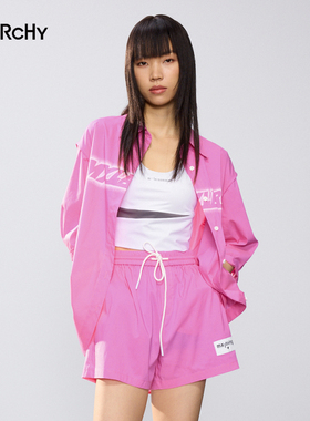 LARCHY来尔佳昵2024夏装抽绳短裤