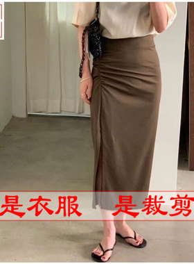 明辉纸样春夏DIY衣服样板时尚半裙缝纫牛皮纸设计裁剪图纸22034