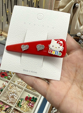 店主自创新款发夹女款轻奢款韩小众设计感高级发饰头饰发夹边夹
