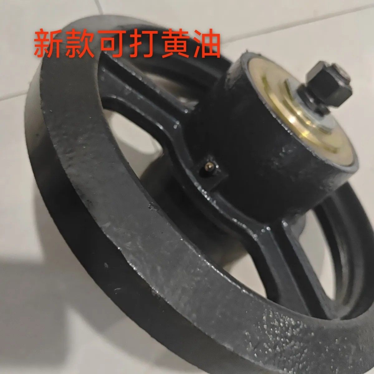 沃得锐龙收割机配件导向轮总成履带张紧轮支架张紧轮可新款加厚