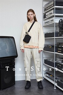 【现货清仓】韩国品牌LOCLE斜挎两用腰包休闲布包相机包