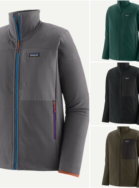 日本代购patagonia R2 TechFace男款户外保暖抓绒衣夹克83626