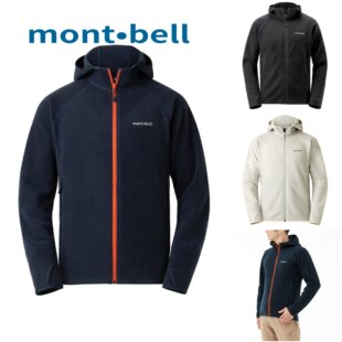 日本代购MONTBELL CLIMAPLUS 100男款运动弹力抓绒衣1106599