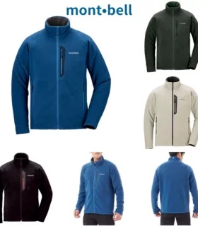 日本代购montbell climaplus200户外中厚保暖抓绒上衣男款1106580