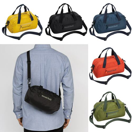 日本代购montbell LW duffel多功能收纳手提单肩斜挎包1133394