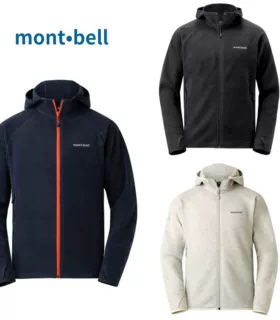日本代购MONTBELL CLIMAPLUS 100男款运动弹力抓绒衣1106599