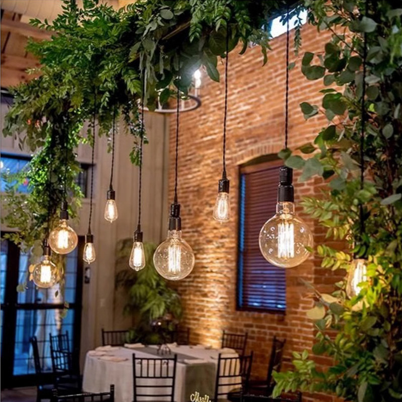 爱迪生灯泡吊灯创意玻璃装饰光源复古客厅餐厅酒吧台灯具艺术照明,家装灯饰光源,酒店/宴会厅/餐饮吊灯,淘宝优惠券,粉丝福利购,淘宝优惠卷