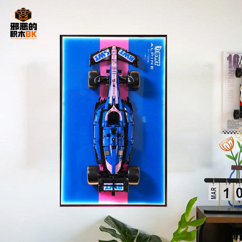 F1赛车主题装饰相框壁挂摆件
