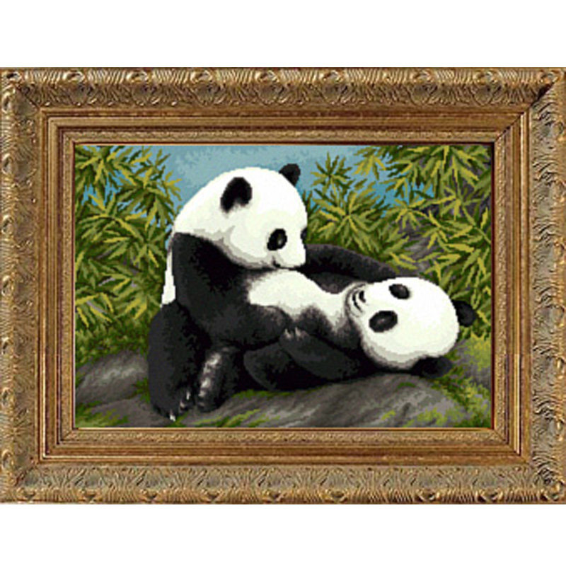 新款印布上市 尚美定制版 绒线绣  友谊 毛线十字绣 半针绣 包邮