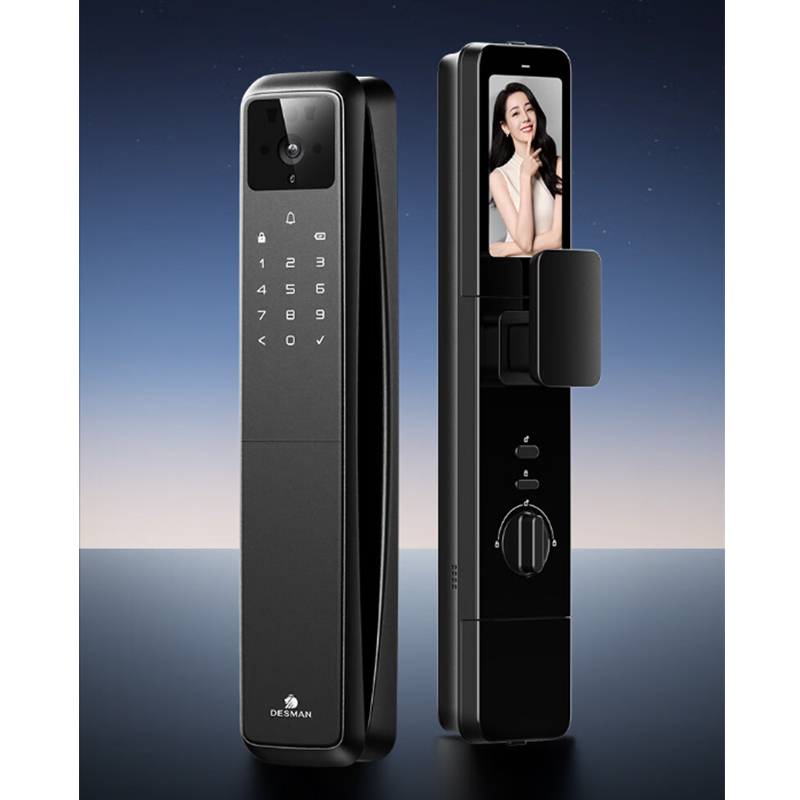 适用适用于德施曼智能门锁Q50FMax 屏幕类纸膜防蓝光软钢化保护膜防指纹水凝膜防反光磨砂膜