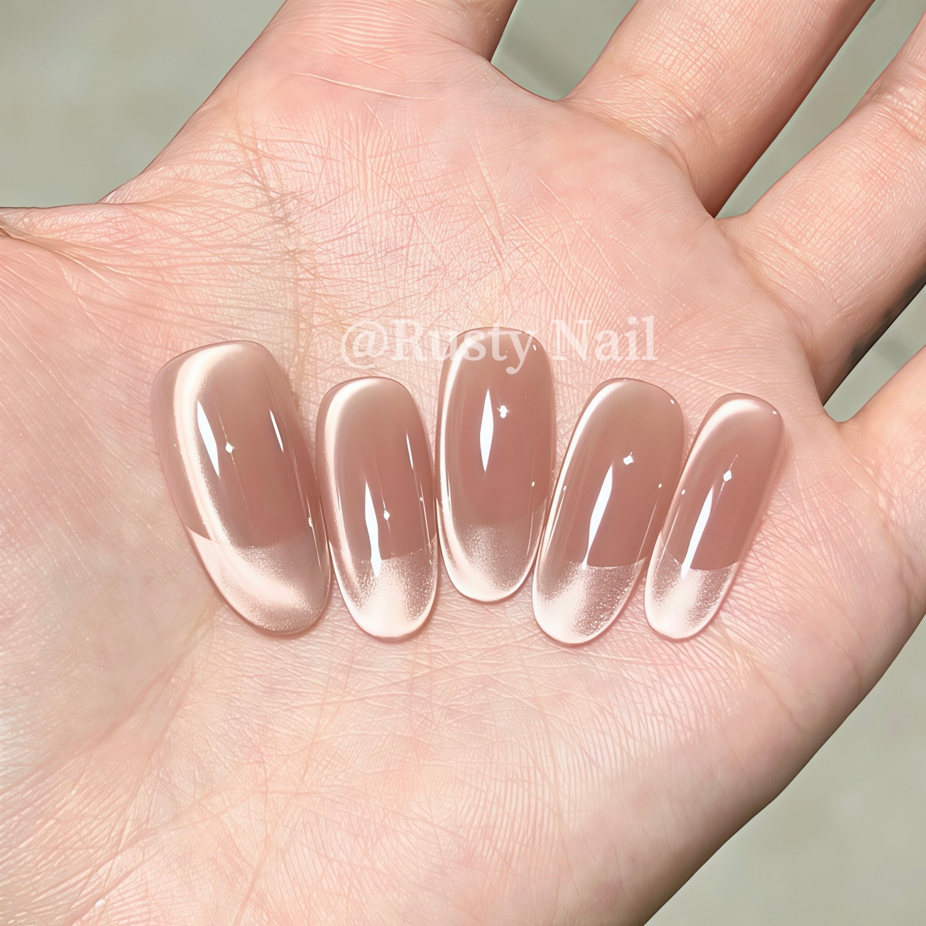 【缪斯】温柔纯欲法式裸色猫眼手工穿戴甲高级感显白嬛嬛美甲贴片,彩妆/香水/美妆工具,穿戴甲/甲片,淘宝优惠券,粉丝福利购,淘宝优惠卷