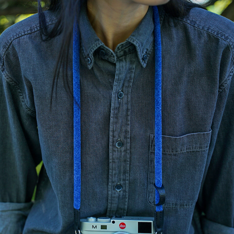 cam-in微单相机背带弹力减压挂绳彩色复古文艺挂脖带斜挎摄影肩带