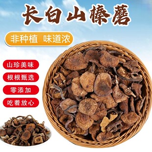 老于头家长白山非种植【头茬榛蘑】小鸡炖蘑菇无根（发顺丰）