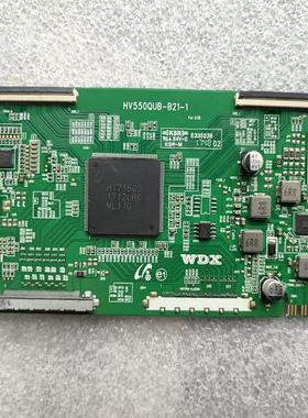 逻辑板HV550QUB-B21-1白色贴纸2K HV550QUB-B10