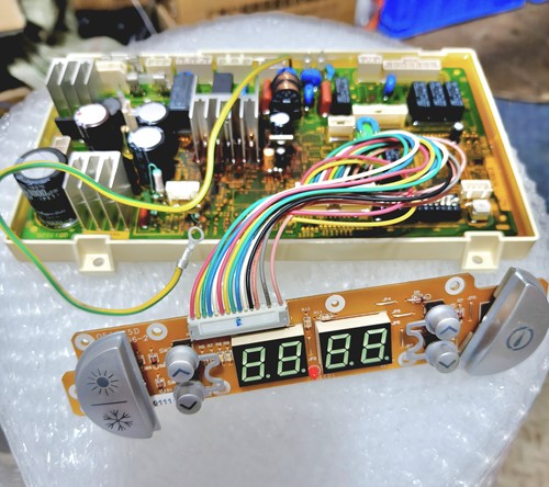 港华紫荆燃气壁挂炉主板电路板显示屏控制板原装拆机电脑板线路板