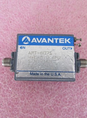 AVANTEK AMT-807L 4-8.2GHz 10dB SMA 射频微波 低噪声 放大器