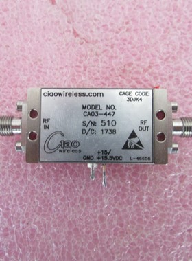 CIAOWIRELESS CA03-447 0.5-3GHz 30dB SMA 射频高功率放大器