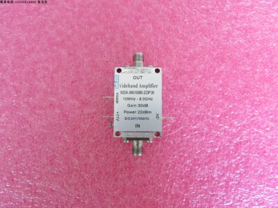 WDA-00010080-223P30  10MHz-8GHz  30dB  22dBm 射频宽带放大器