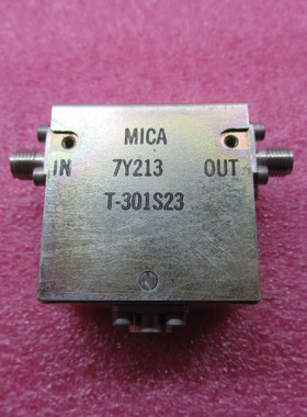 MICA T-301S23 1600-2500MHz 插损＜0.4dB 射频微波同轴隔离器