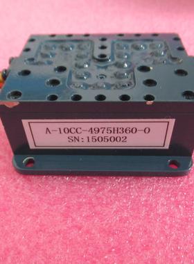 中心频率: 4.975GHz 带宽：360MHz SMA 射频微波同轴带通滤波器