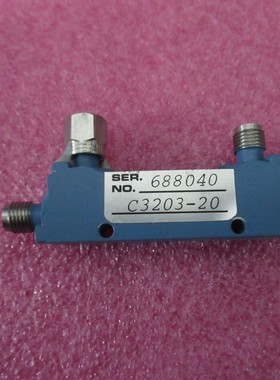 MAC进口C3203-20 1-2GHz 20dB SMA 50W功率 射频同轴定向耦合器