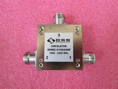 1.6-2.42GHz同轴环形器N母头