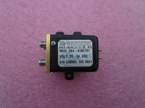 DUCOMMUN TK4-918E791 DC-40GHz 2.92mm 双刀双掷射频同轴开关
