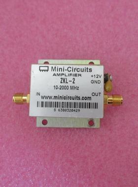 MINI进口 ZKL-2 10-2000MHz 30dB 15dBm 射频微波中功率放大器