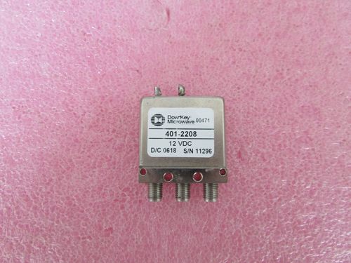 Dowkey 401-2208 DC-18GHz SPDT 12V 单刀双掷 射频 同轴开关