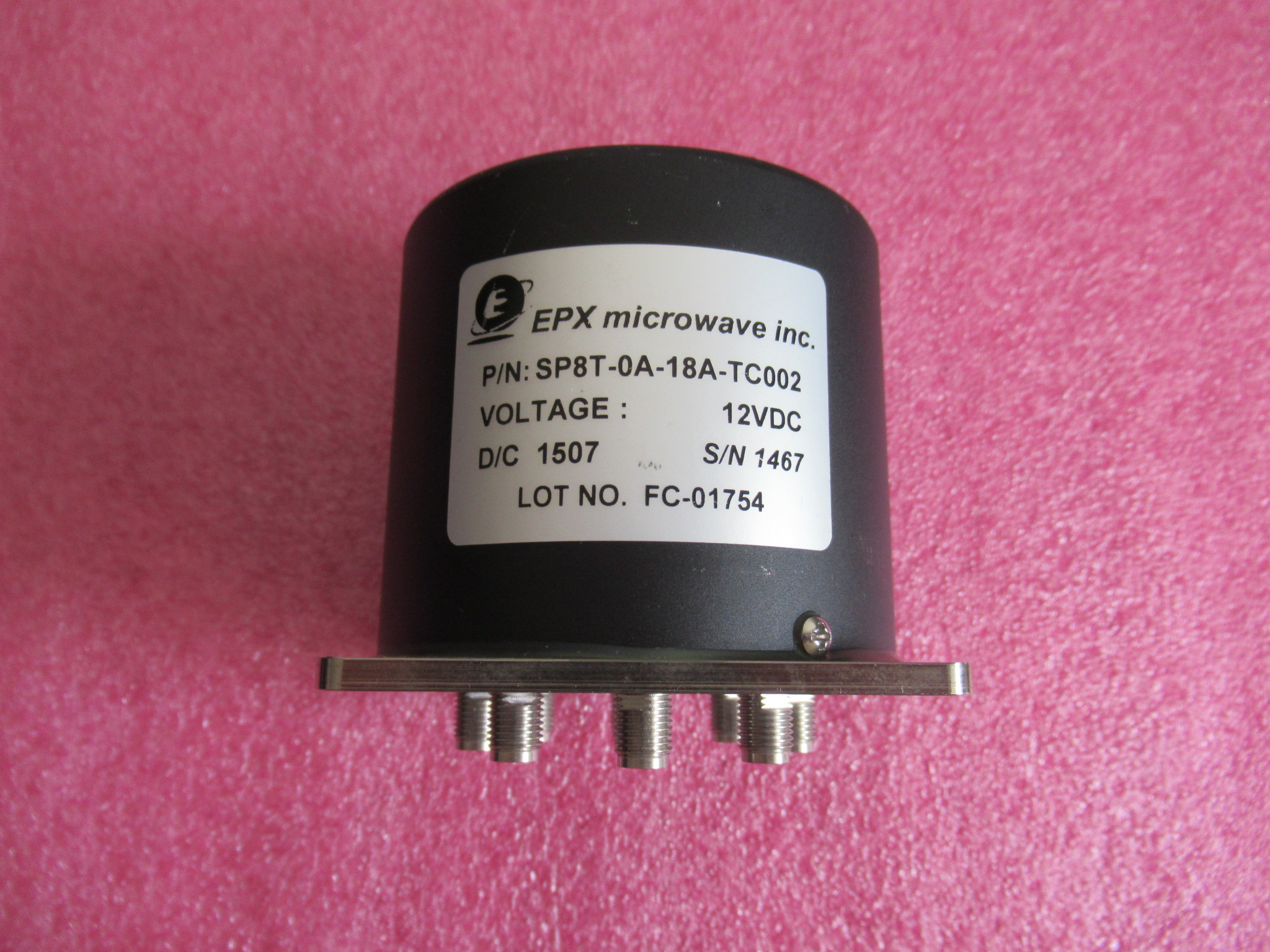 EPXSP8T-0C-18A-TC002同轴开关