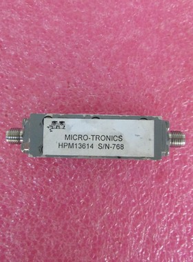 MICRO-TRONICS HPM13614 1.5-13GHz SMA射频微波同轴高通滤波器