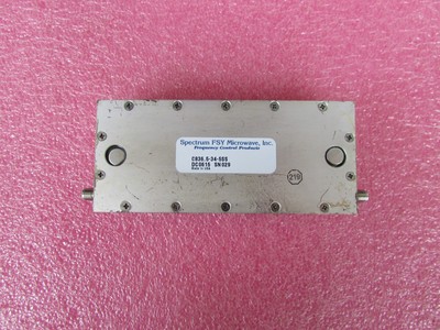 Spectrum进口C836.5-34-5SS818-854MHzSMA射频同轴带通滤波器