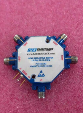 PE71S6283 1-18GHz 20dBm 100ns TTL控制 SP4T 射频PIN电子开关