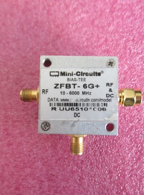 MINI进口 ZFBT-6G+射频微波同轴T型偏置器 10-6000MHz SMA