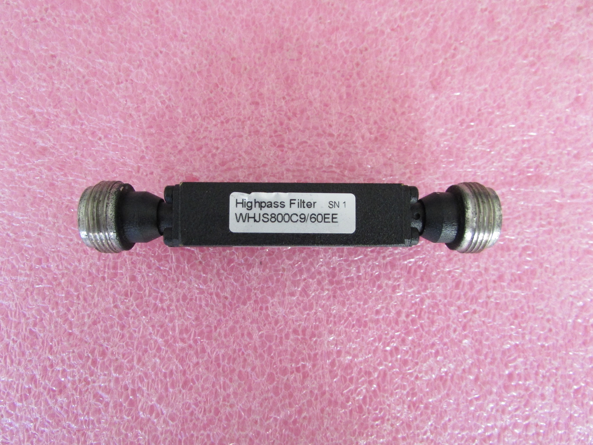 WI WHJ800C9/60EE 800MHz-6GHz N母 射频微波同轴高通滤波器