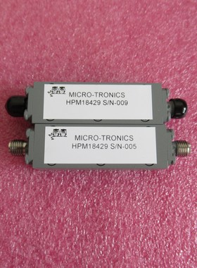 全新库存 MICRO-TRONICS 进口 3.2-18.5GHz 射频微波高通滤波器