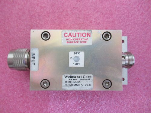 WEINSCHEL5876A大功率衰减器100W
